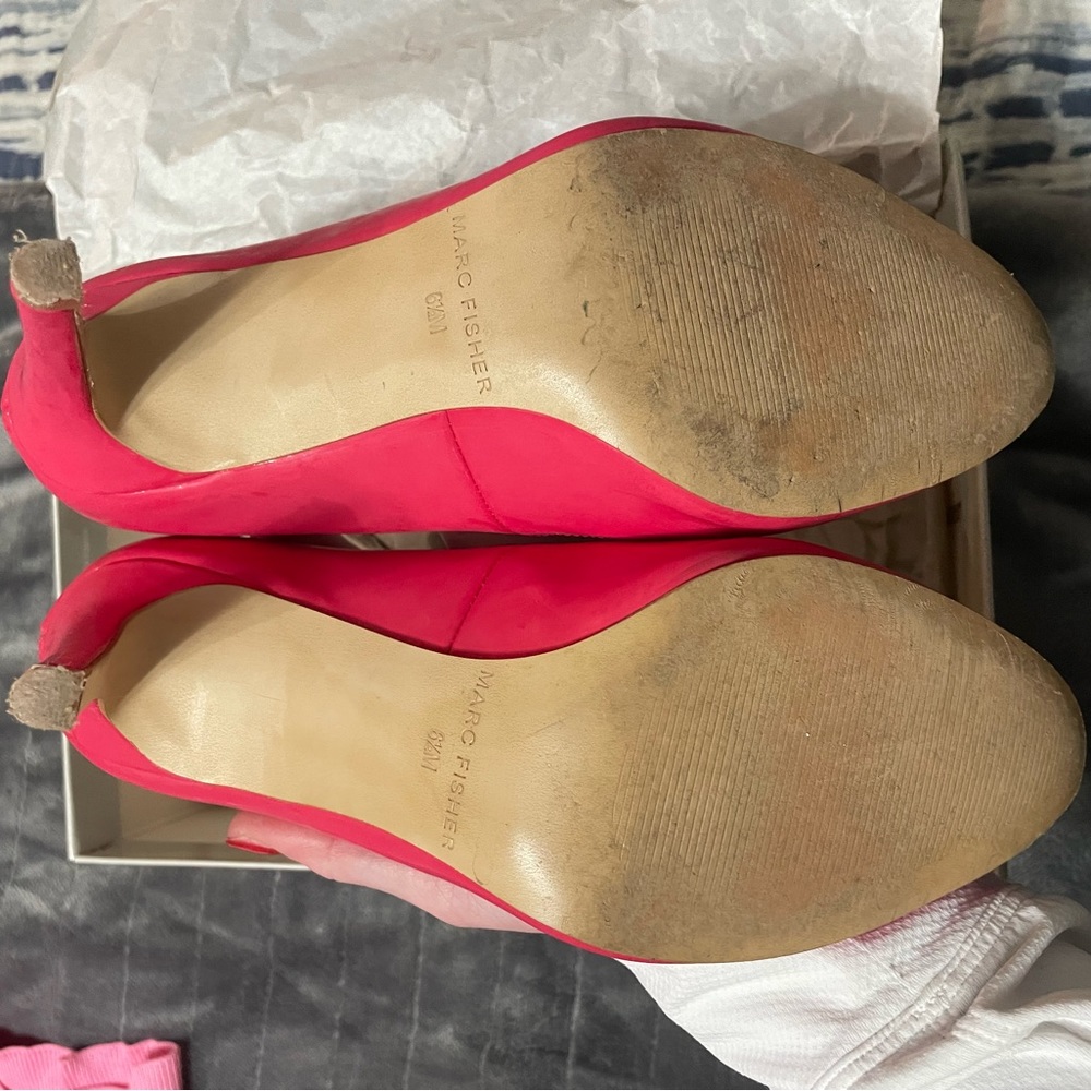 Marc Fisher Pink Heels